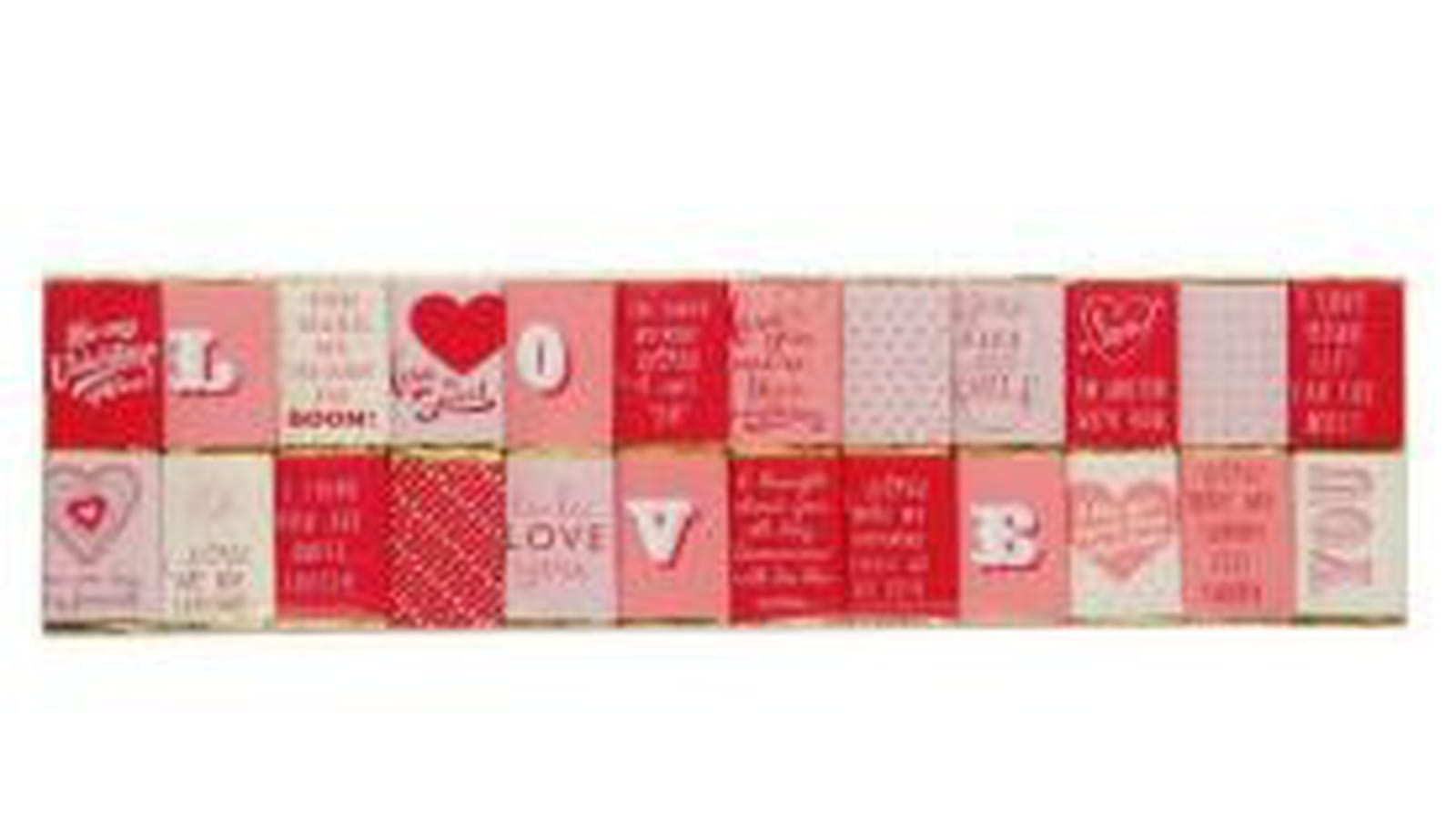 Petits chocolat "love" de Mark & Spencer