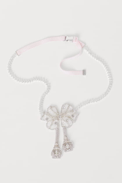 Ceinture avec n&oelig;ud pr&eacute;-collection Giambattista Valli&nbsp;X H&M