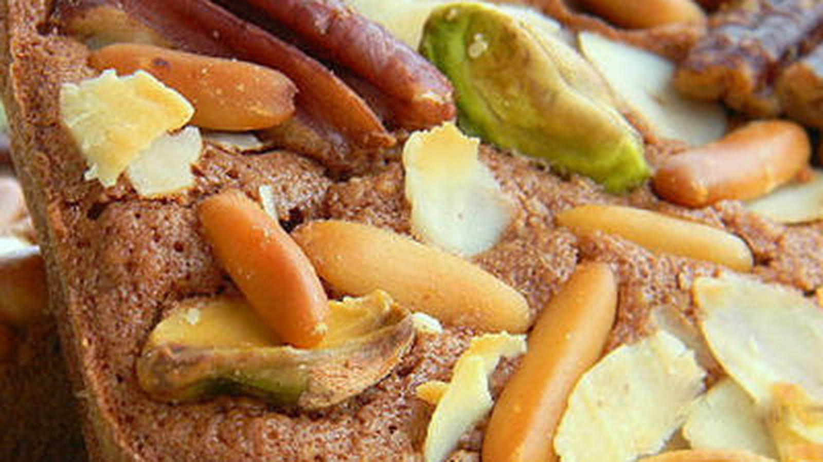 Financiers au chocolat et aux fruits secs