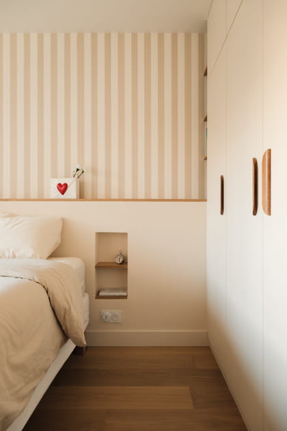 Apr&egrave;s&nbsp;: une chambre color&eacute;e avec plein de rangements