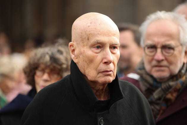 Gabriel Matzneff, aux obsèques de Philippe Tesson