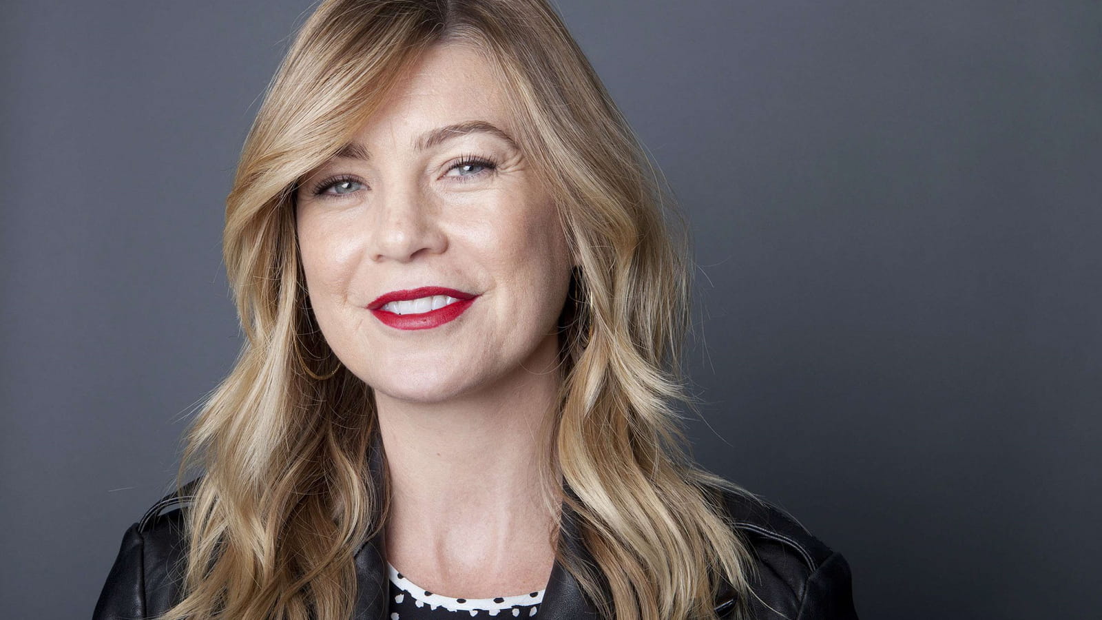 Les lèvres rouges d'Ellen Pompeo