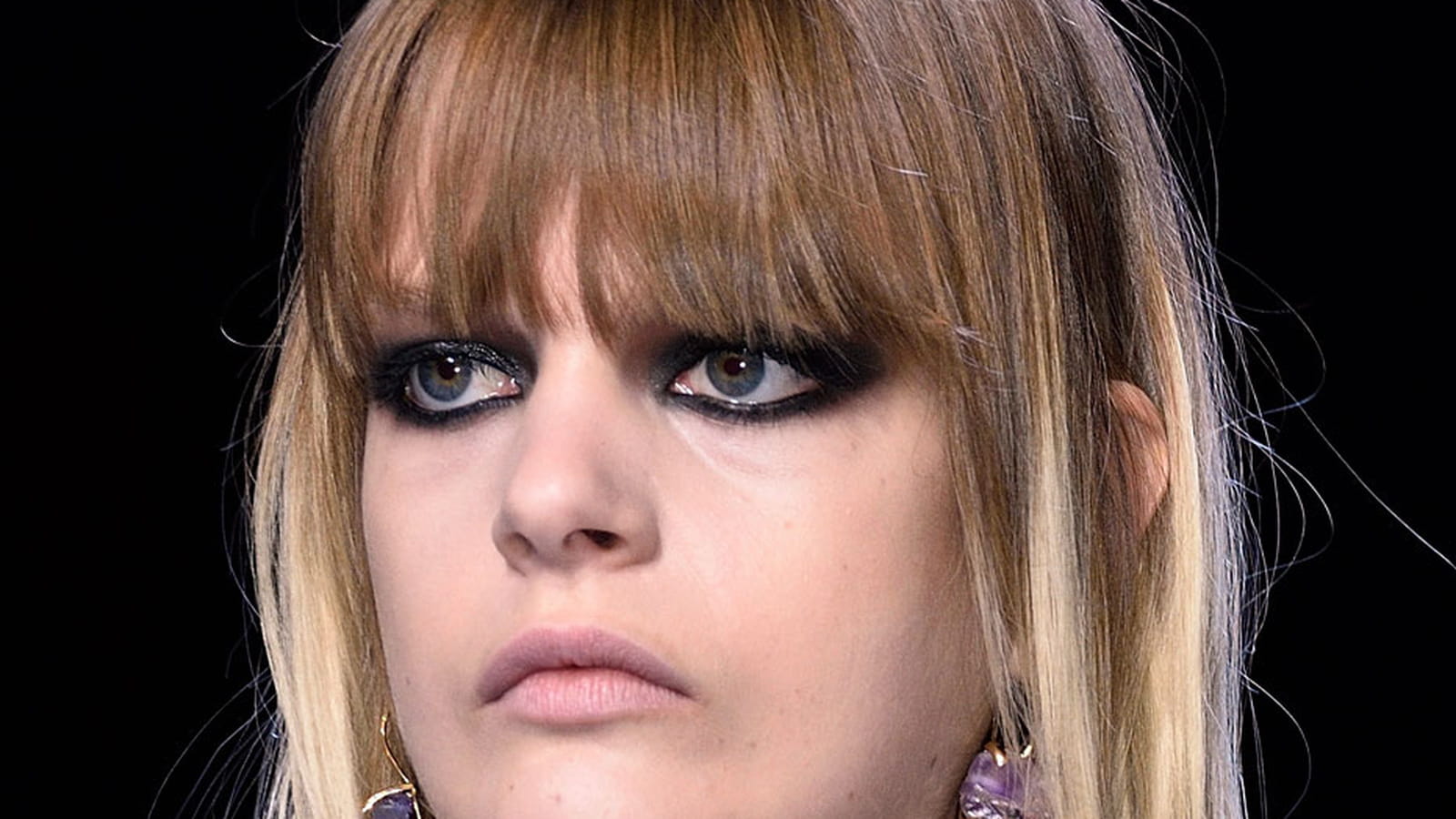 Pendentif tranche d'agate Elie Saab