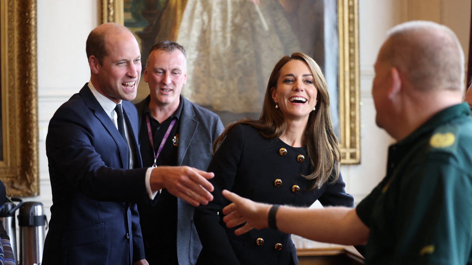 Kate Middleton et le prince William à Windsor