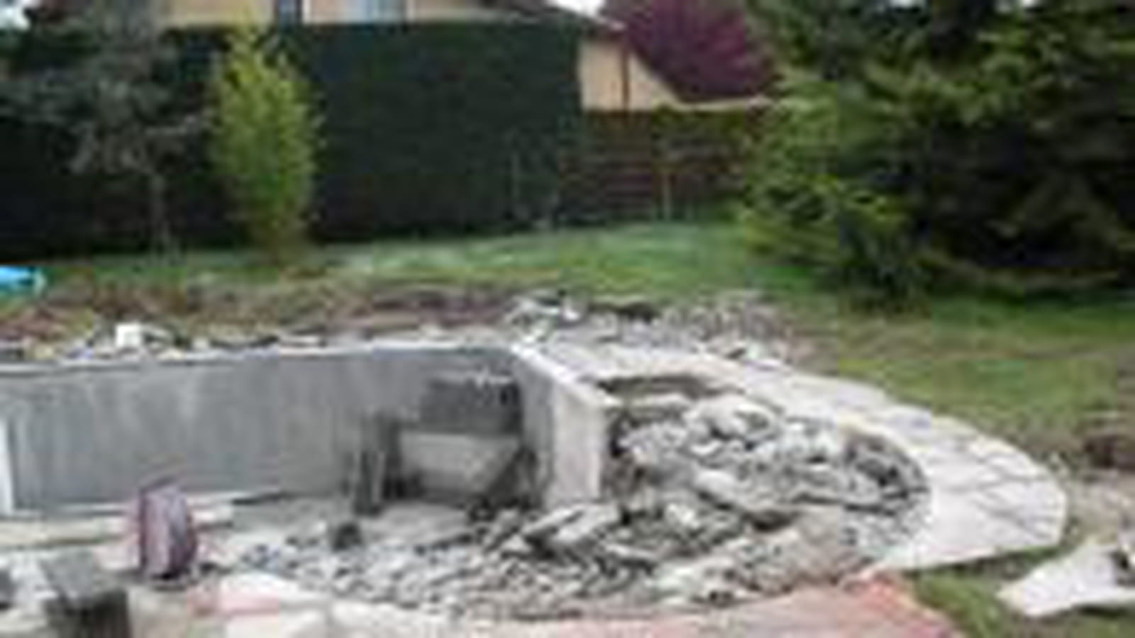 Travaux de démolition