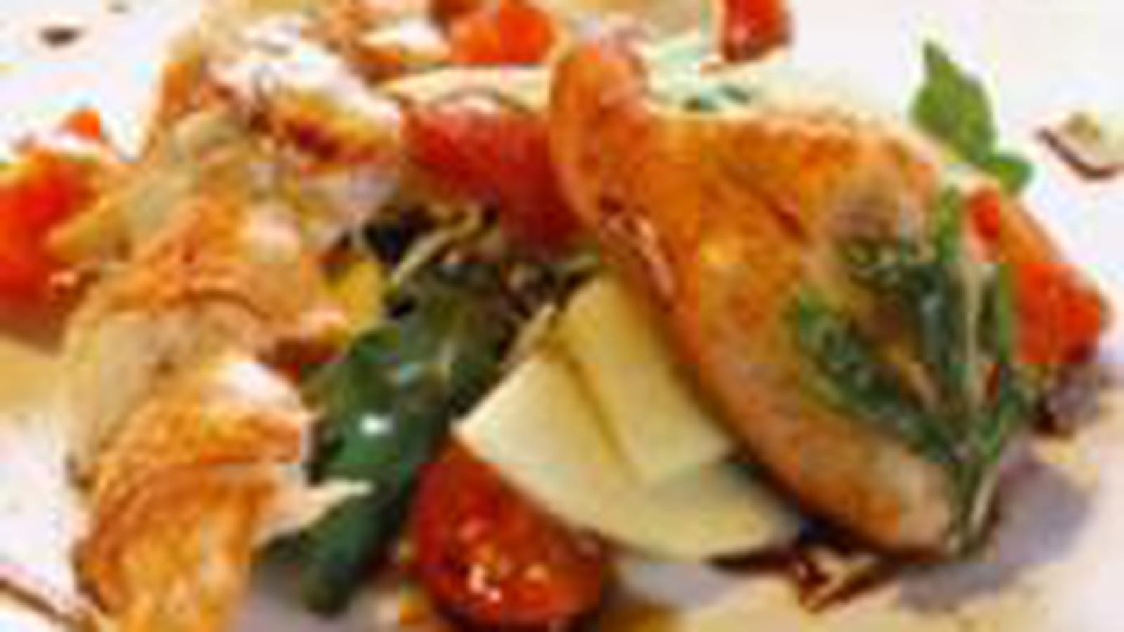 Salade de langoustines, pommes et céleri