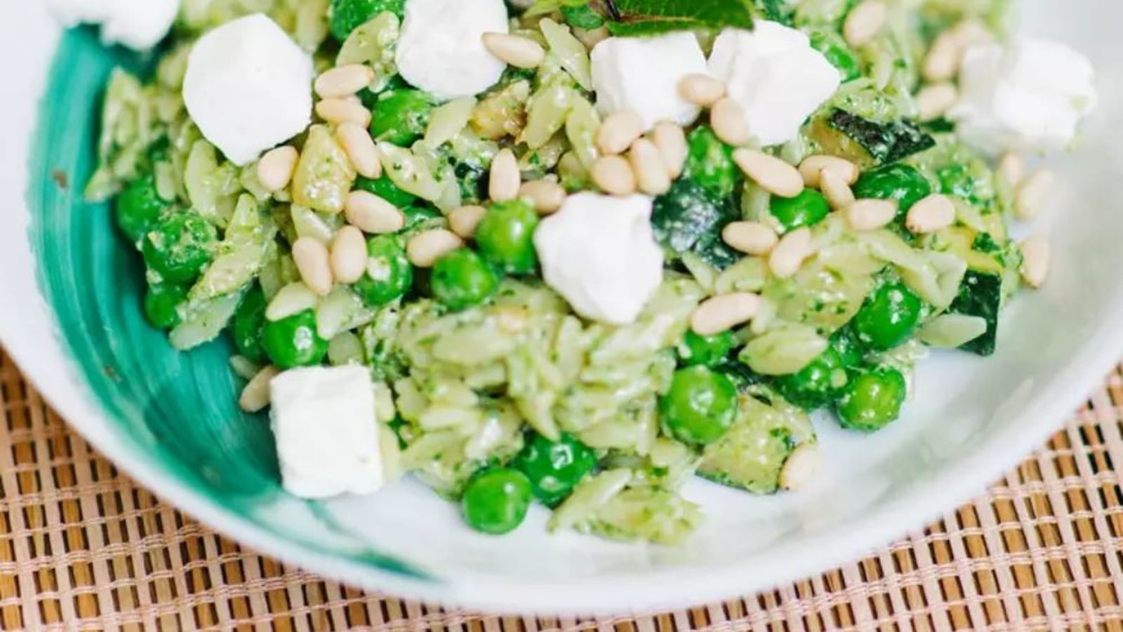 Verde pasta salad