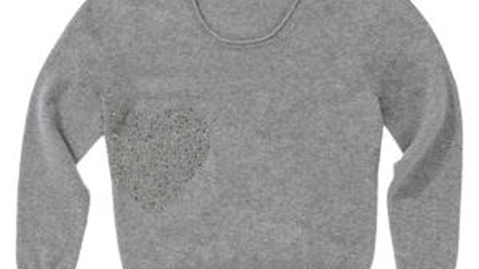 Pull gris à strass de 1.2.3