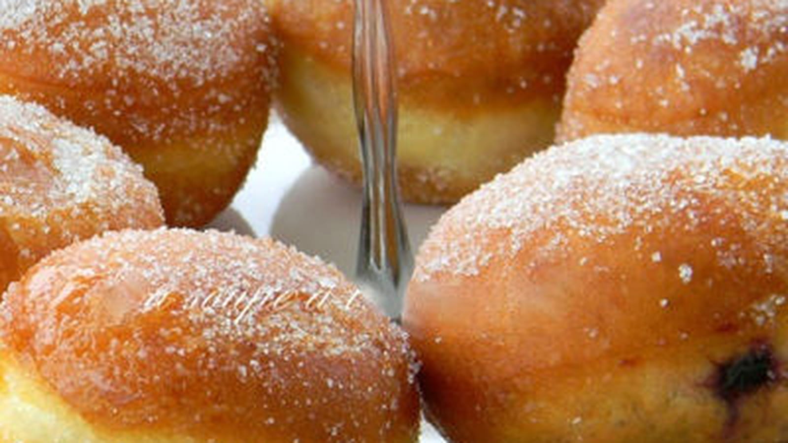 Beignets à la confiture