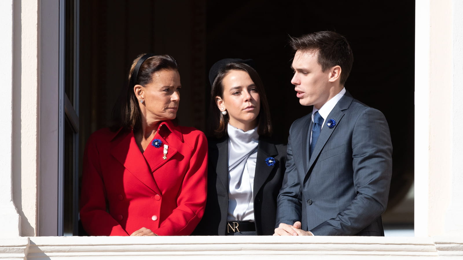 Stéphanie de Monaco, avec Pauline Ducruet et Louis Ducruet 