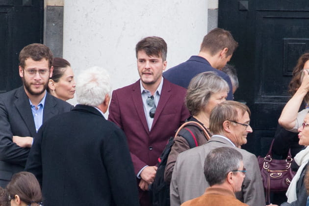 Tristan Sarrazin, son père Remy Sarrazin et leurs proches au Père Lachaise
