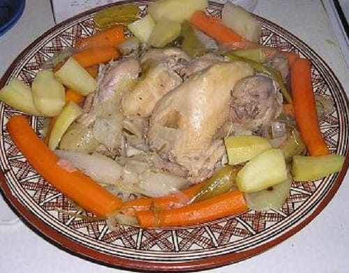 Poule au pot aux épices