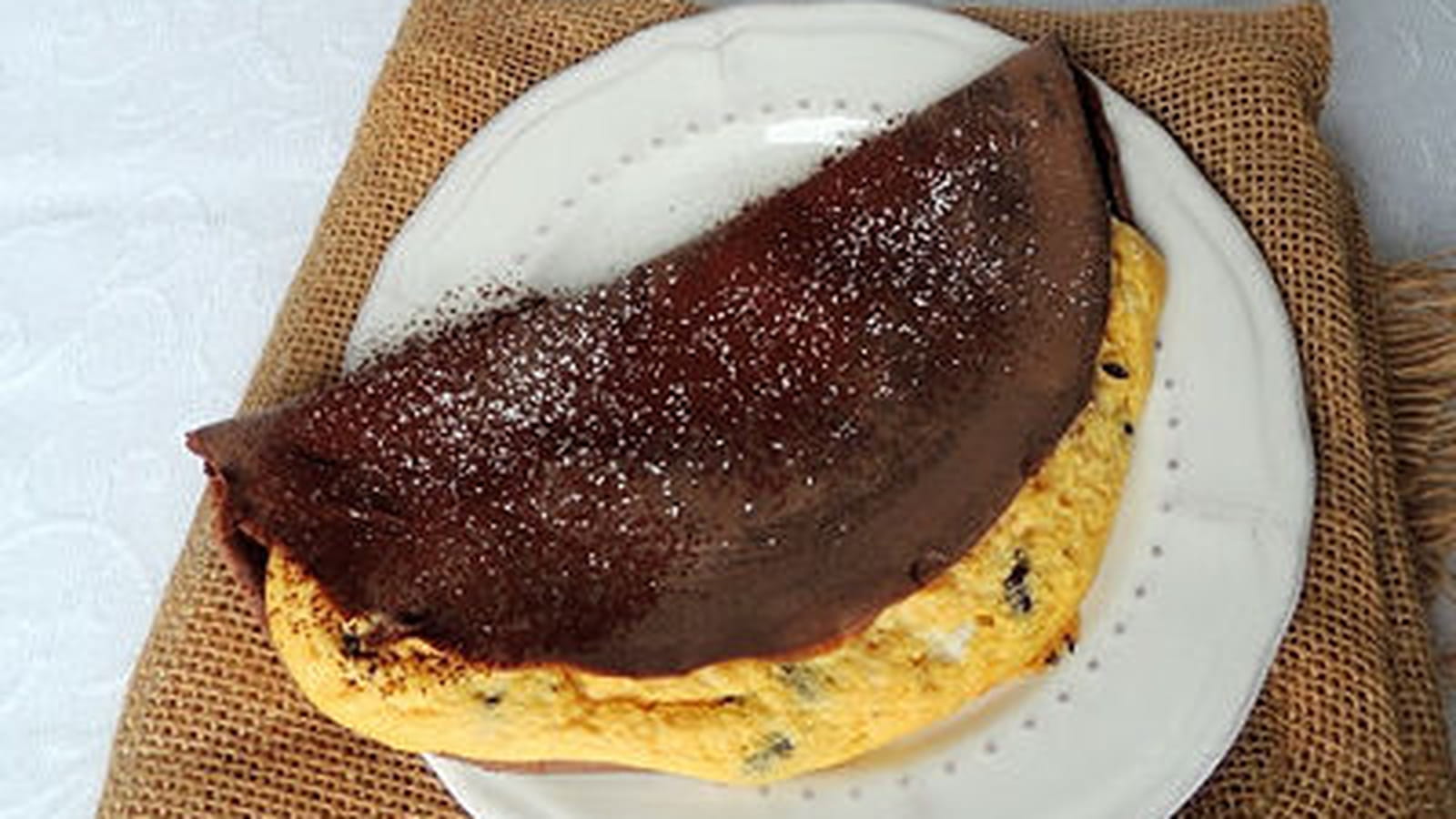 Crêpes soufflées gourmandes, orange et chocolat