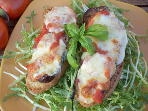 Tartines à l'italienne