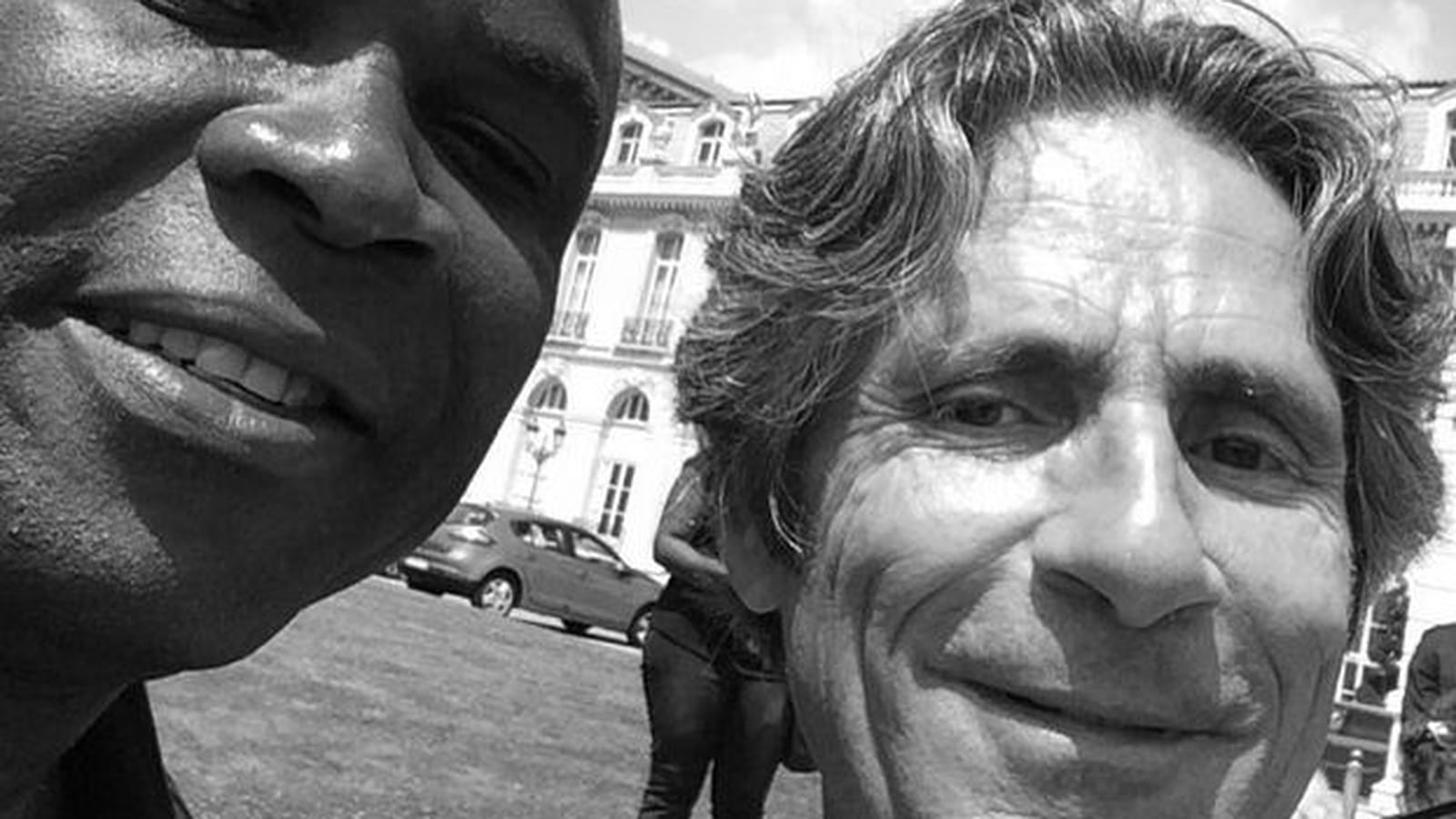 Gérald Passédat et Basile Boli