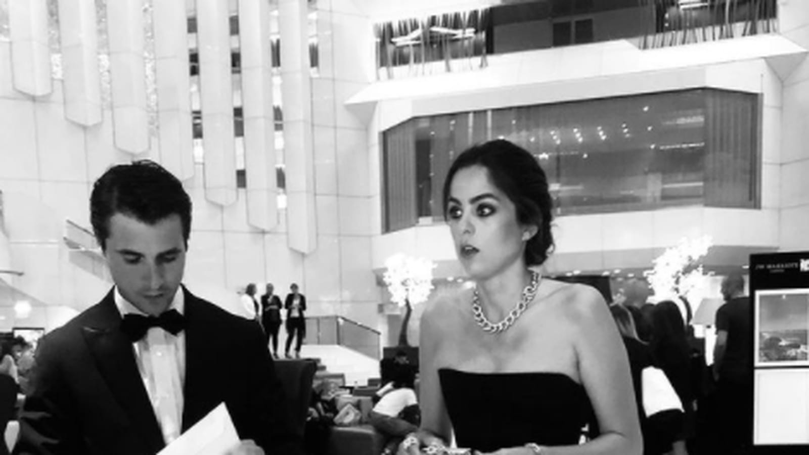 Julien Dereims et Anouchka Delon