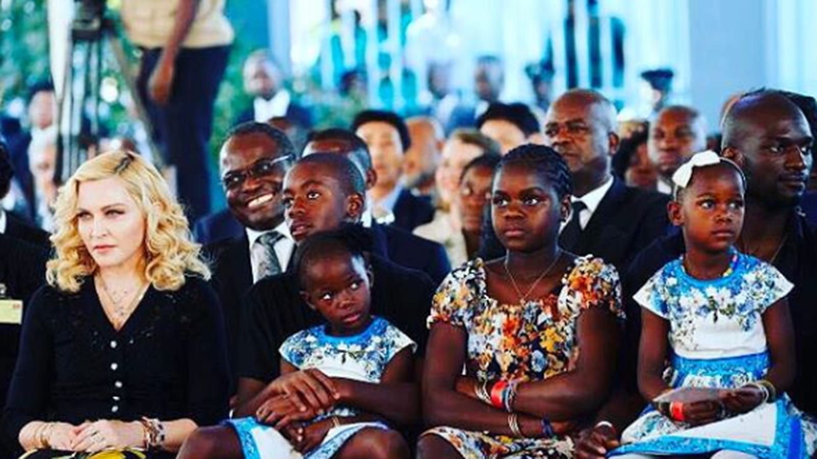 Madonna au Malawi