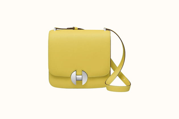 Sac &agrave; main en cuir de Herm&egrave;s