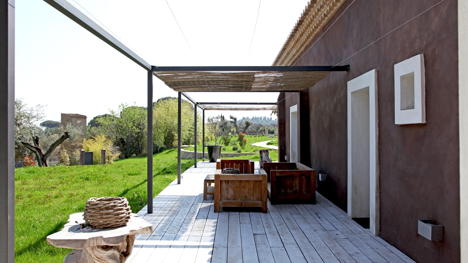 Terrasse en chêne