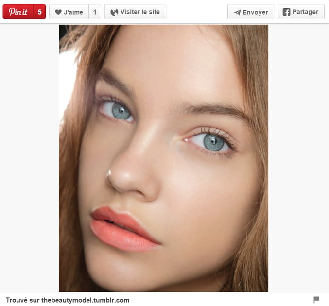 L&egrave;vres corail