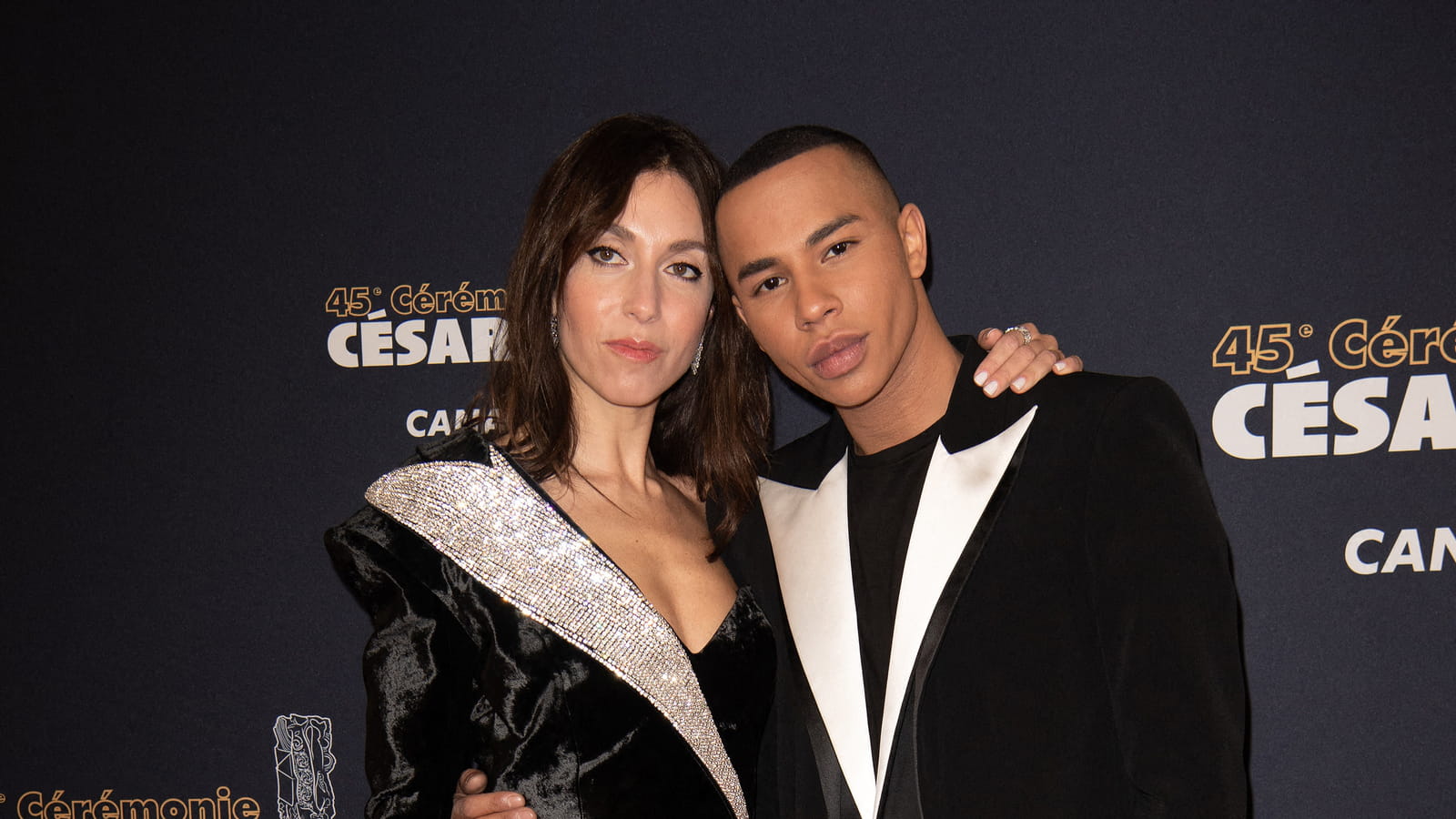 Anissa Bonnefont et Olivier Rousteing