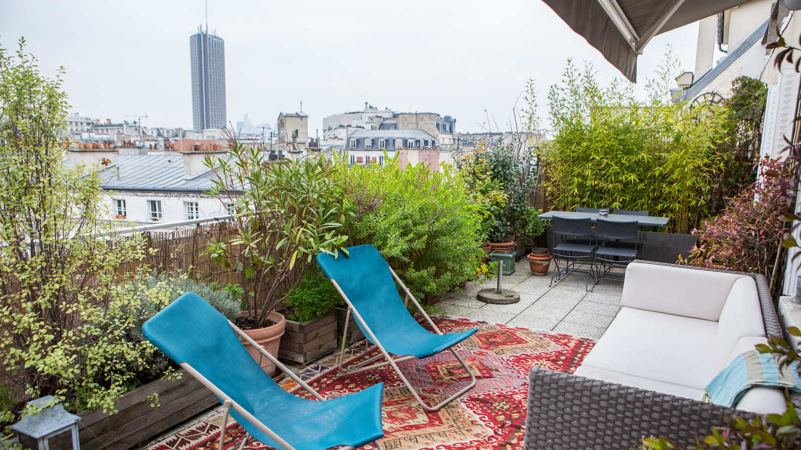 Balcon hippie chic