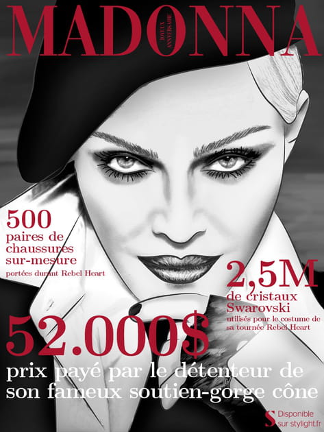 Madonna &agrave; la Une de Vogue