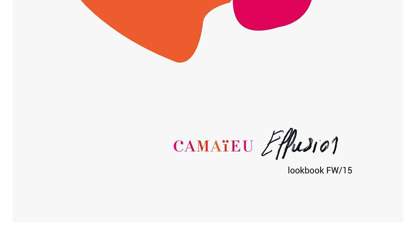 Effusion pour Camaïeu X ESMOD Roubaix