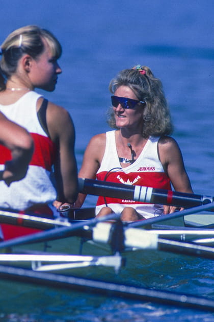 La rameuse Lesley Thompson-Willie