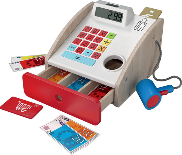 Caisse enregistreuse en bois, Lidl