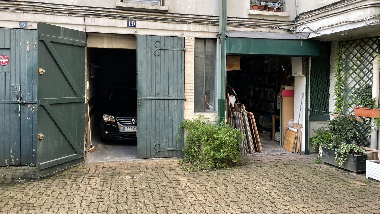 Garages avant 