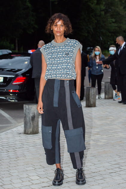 Liya Kebede au d&icirc;ner Louis Vuitton