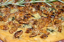 Focaccia aux noix et au bleu de Bresse : Etape 1