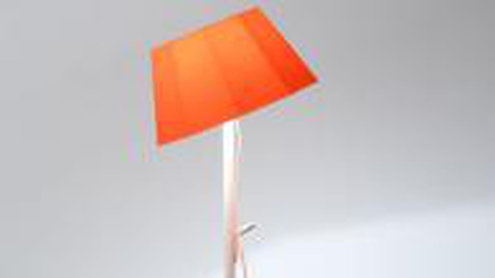 Lampadaire orange