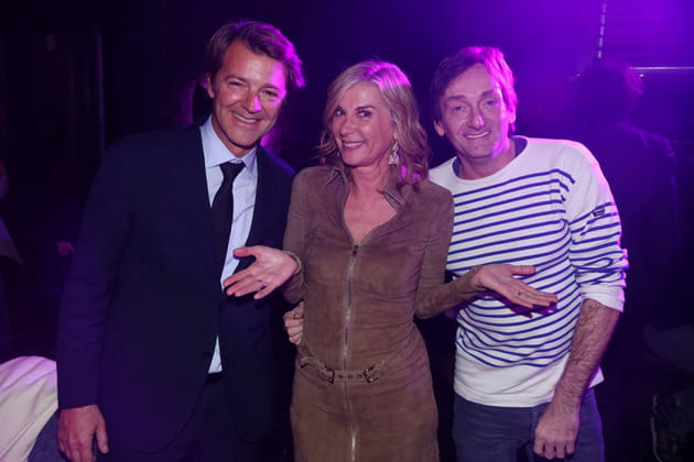 Michèle Laroque, bien entourée en 2018, à l'avant-première de "Brillantissime"