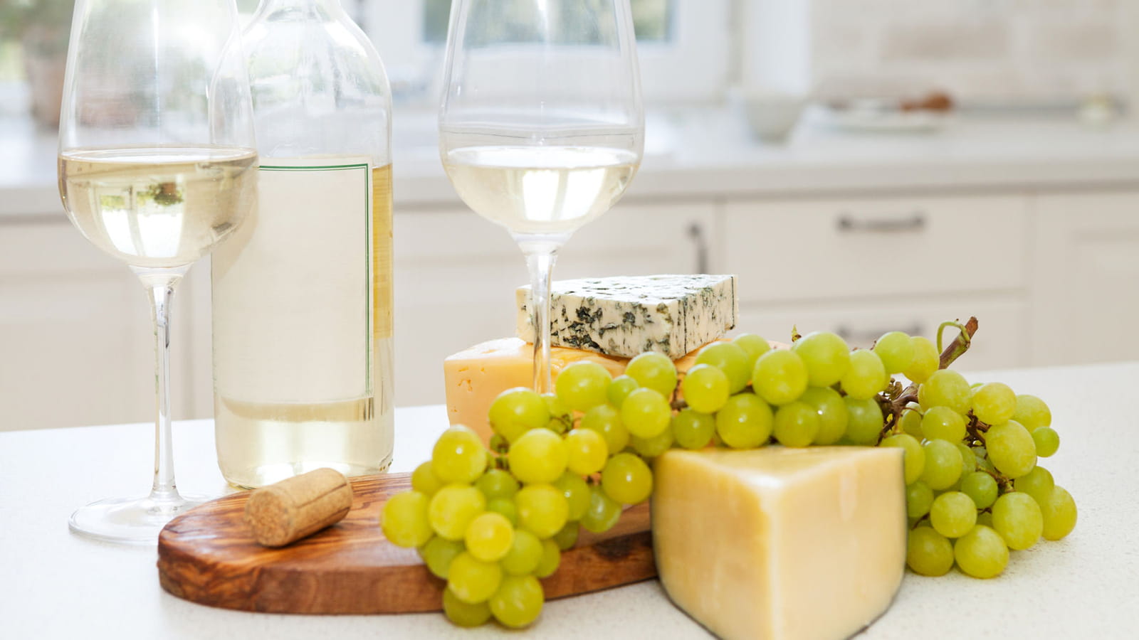 Vins blancs et fromages