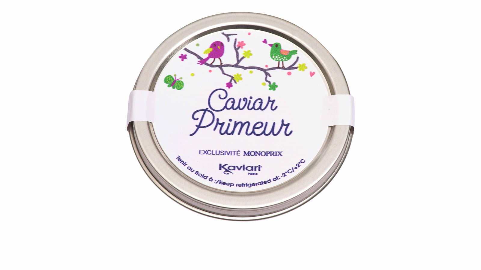 Caviar Primeur de Kaviari chez Monoprix