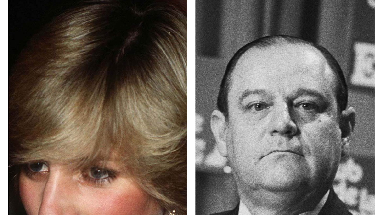 Lady Diana et Raymond Barre
