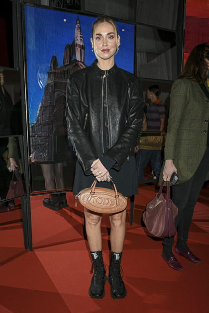 Chiara Ferragni au défilé Tod's