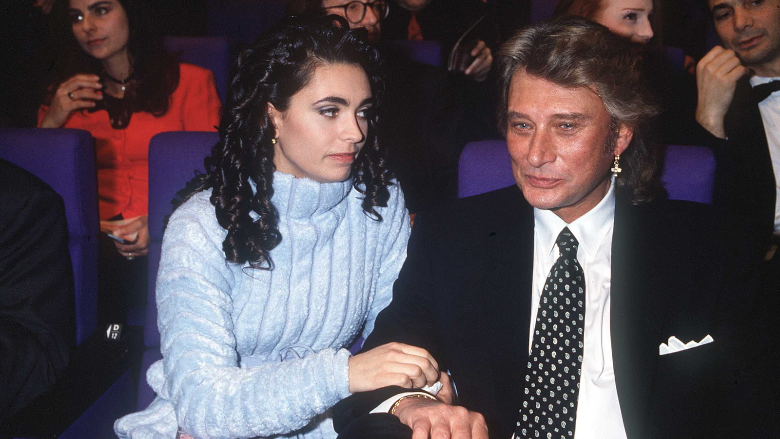 Johnny et Adeline Blondieau en 1994