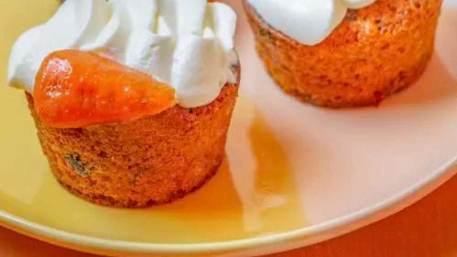 Carrot cakes façon muffins