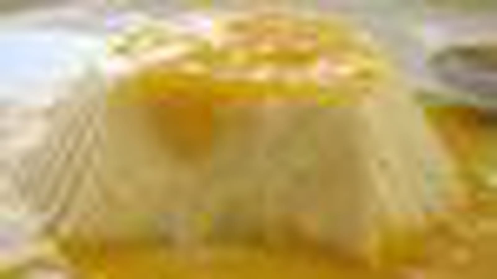 Blanc-manger coco-vanille et coulis de mandarine