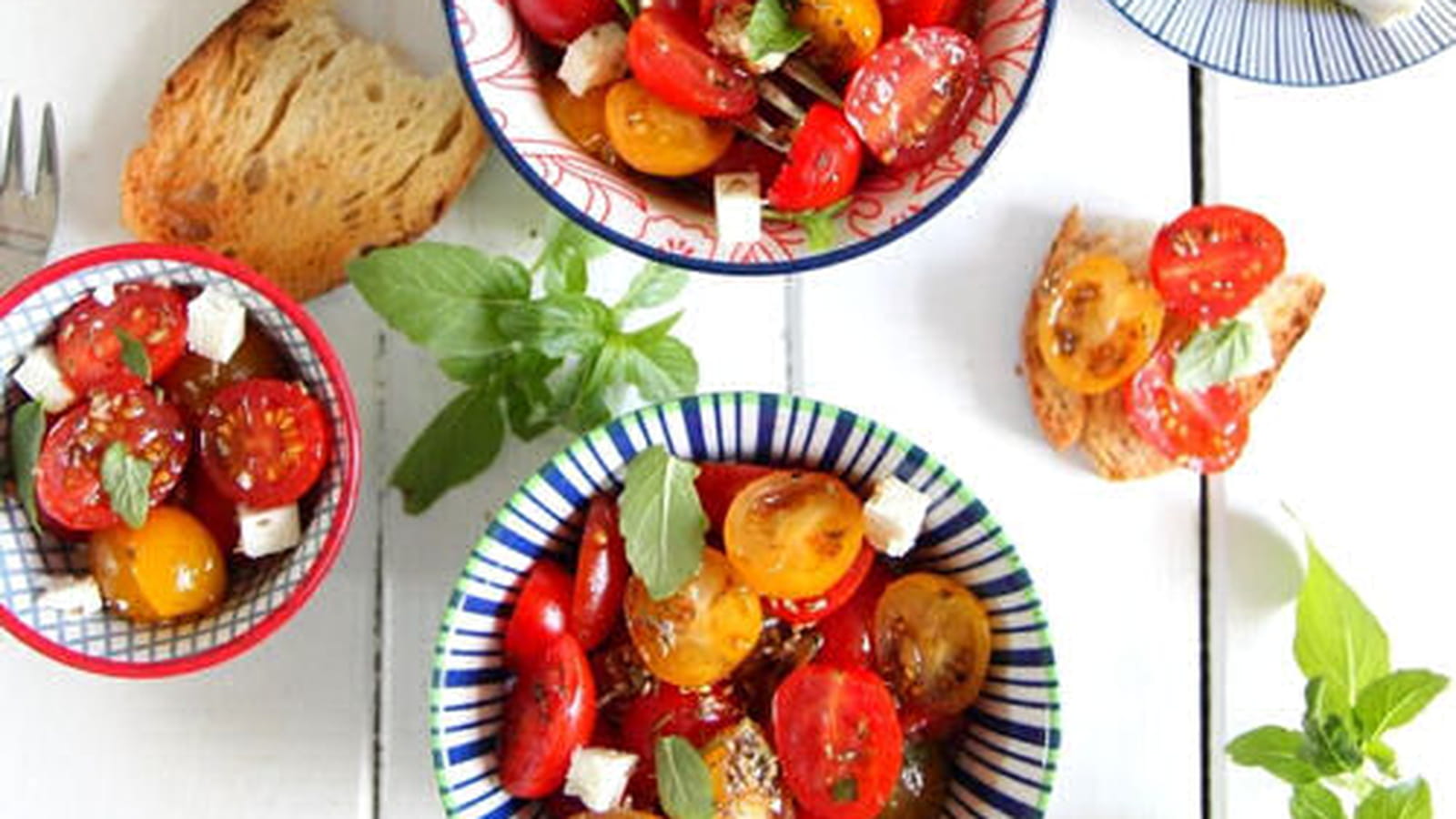 Tomates cerises marinées apéritives