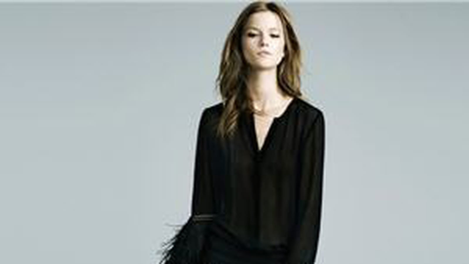 Robe noire de Zara