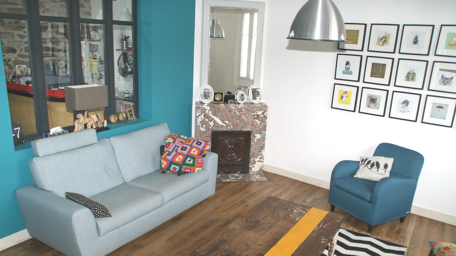Dans le salon