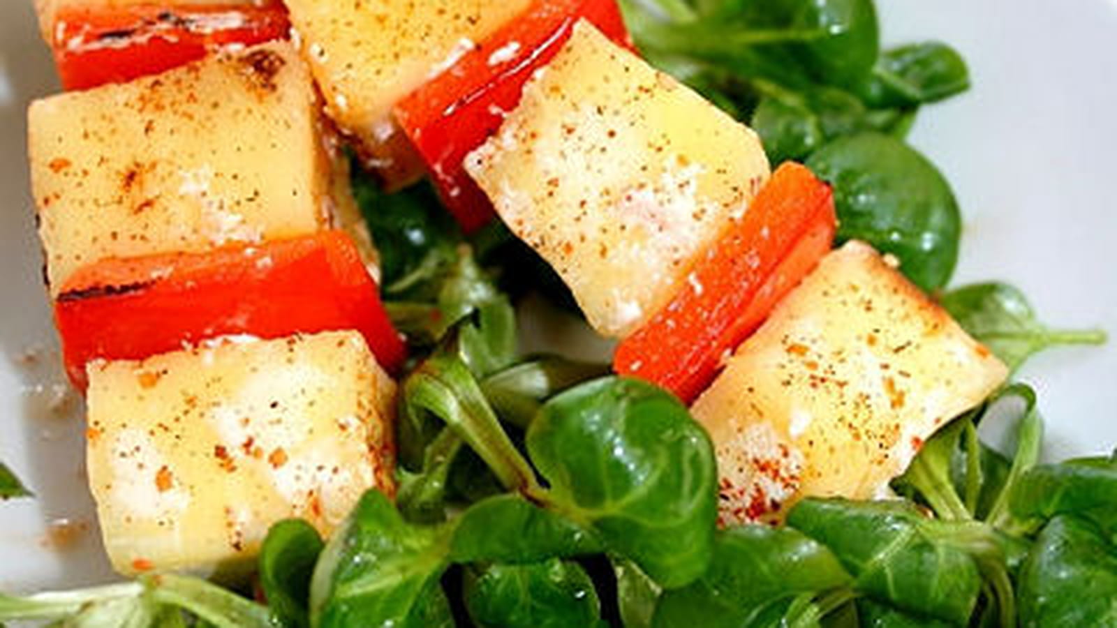 Brochettes de panais tandoori