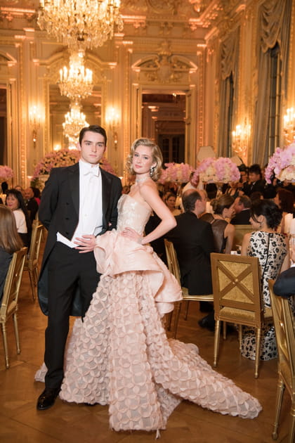 Elizabeth Starling Louis et son cavalier John Jeffry Louis IV