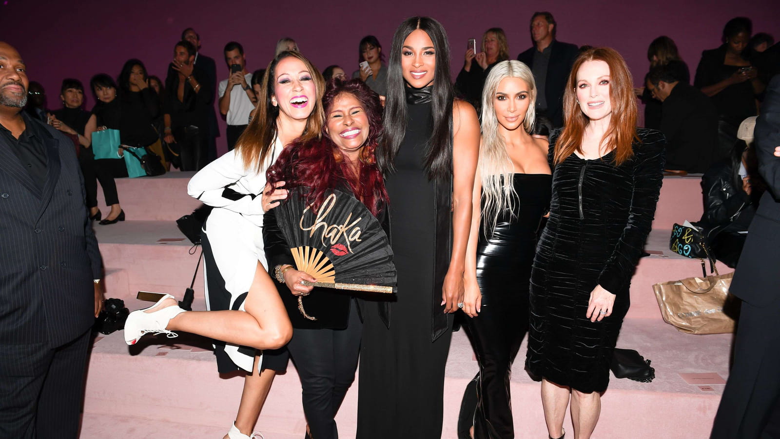 Les stars de la fashion week printemps-été 2018