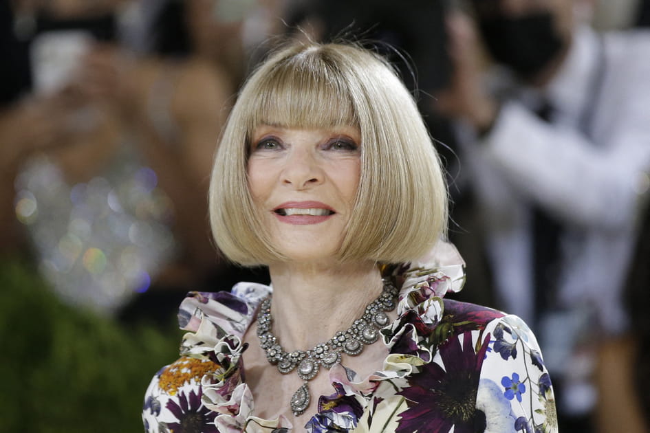 Le carr&eacute; lisse d'Anna Wintour