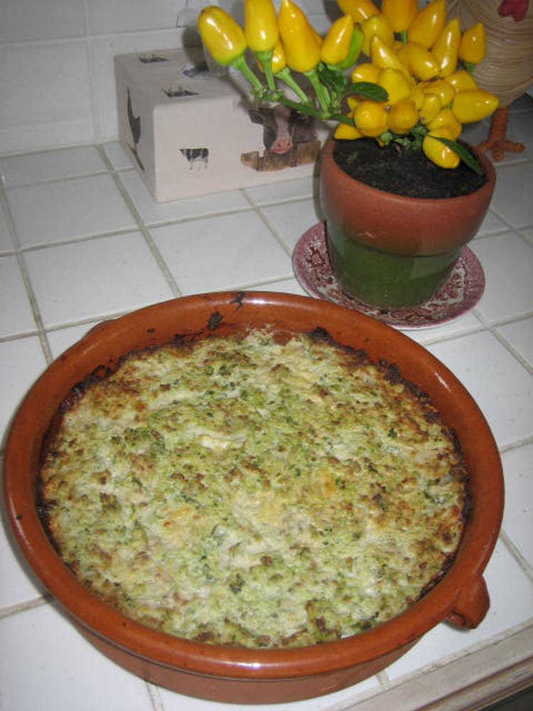 Recette de Gratin de chou vert et viande hachée la recette facile